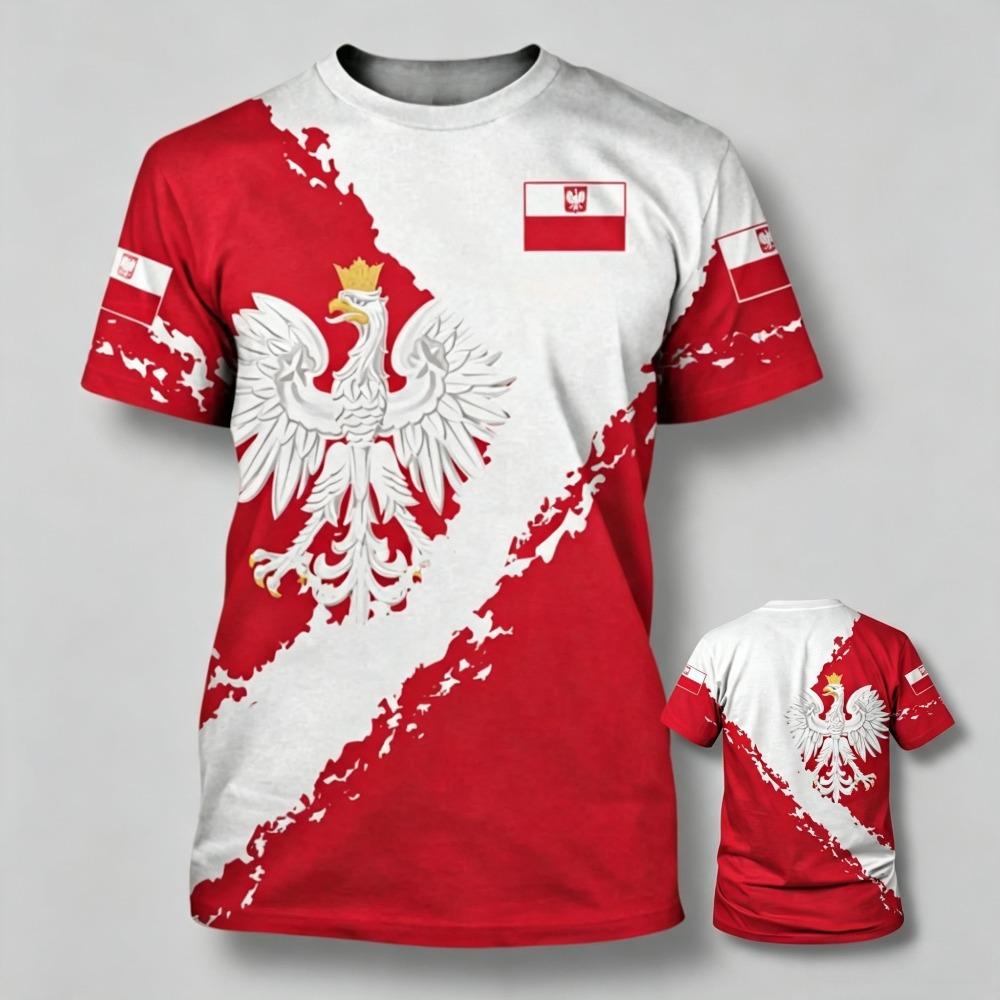 Embroidery Legacy - Poland White Eagle 3D Print T