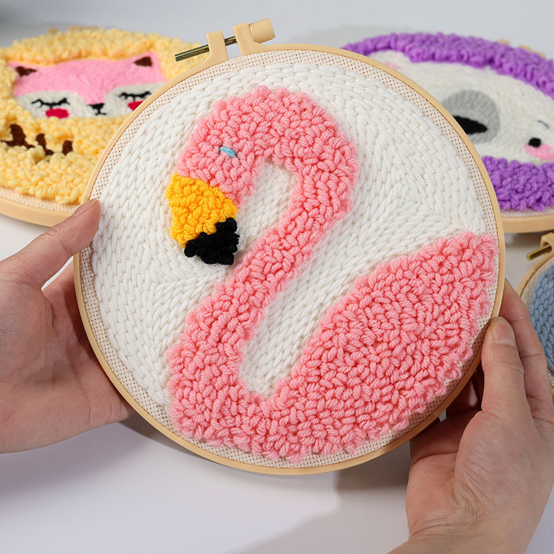 Punch Needle Handle - Punch Needle Embroidery Starter Kits Cute
