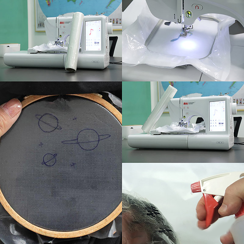 ●Machine Embroidery Stabilizer - Water Soluble Stabilizer ulasan dan harga