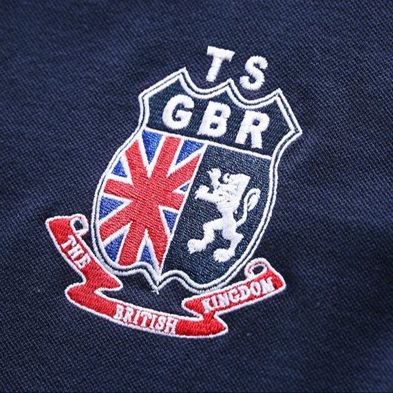 Men's polo shirt UK British Ro - Embroidery Uk ulasan dan harga