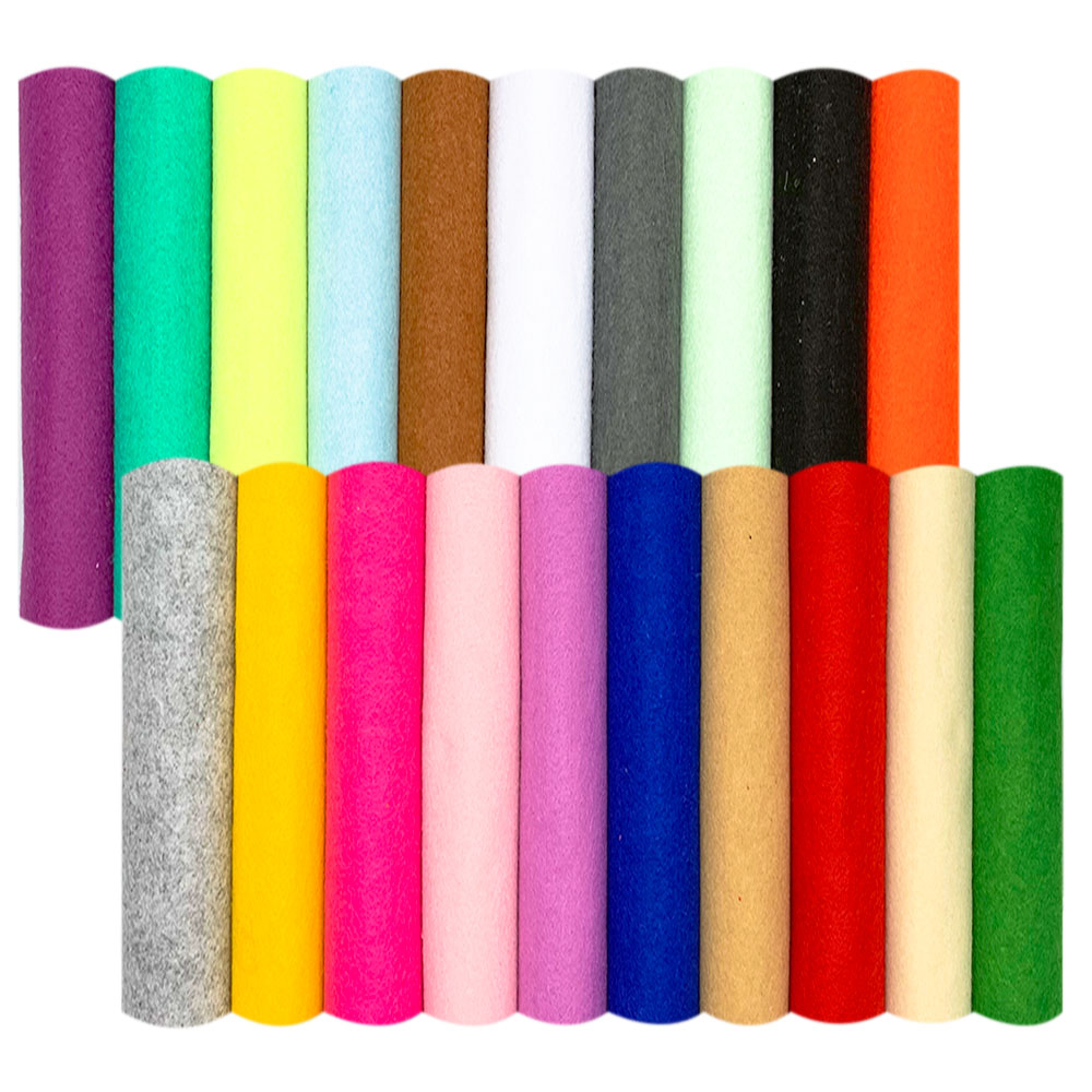 90cm Soft Felt Fabric Non-wove - Punch Needle Handle ulasan dan harga
