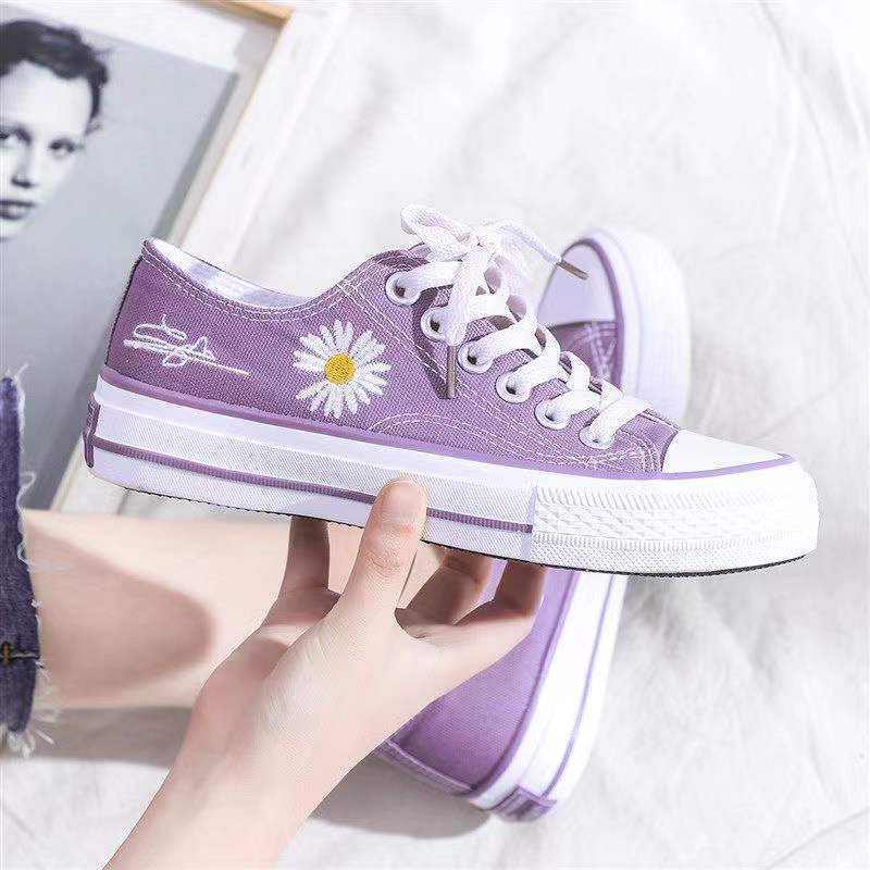 Chrysanthemum Embroidery Women - Embroidery Shoes ulasan dan harga
