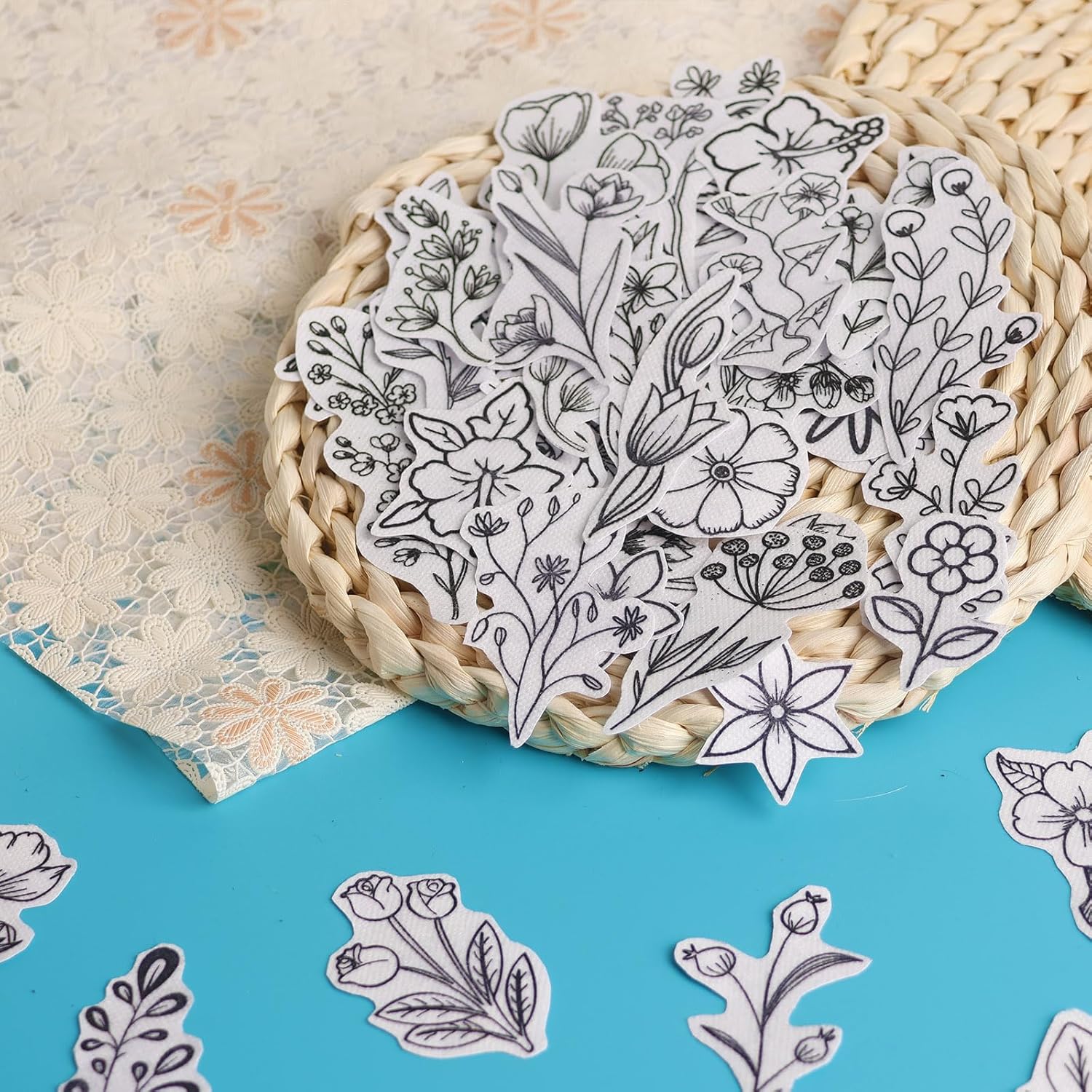 50Pcs Water Soluble Embroidery - Water Soluble Stabilizer ulasan dan harga