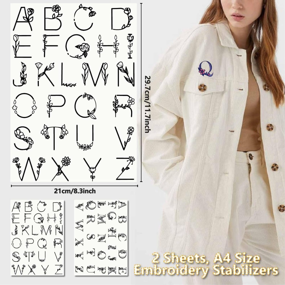 Letter A-Z Water Soluble Embro - Water Soluble Stabilizer ulasan dan harga