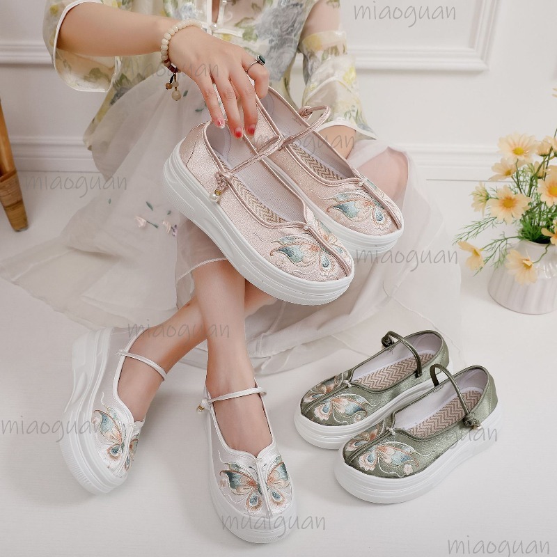 Women's Chinese Style Embroide - Embroidery Shoes ulasan dan harga