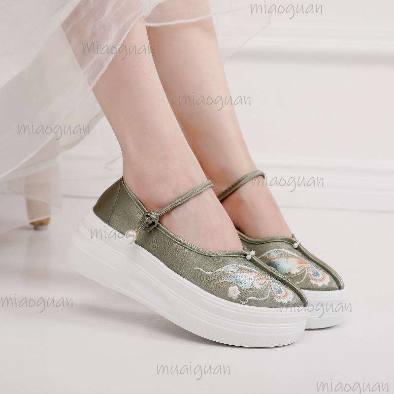 Women's Chinese Style Embroide - Embroidery Shoes ulasan dan harga