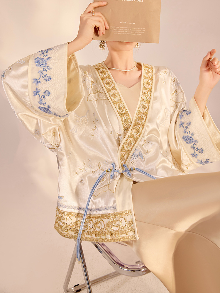 2026 Spring High end New Chine - Embroidery Jacket ulasan dan harga