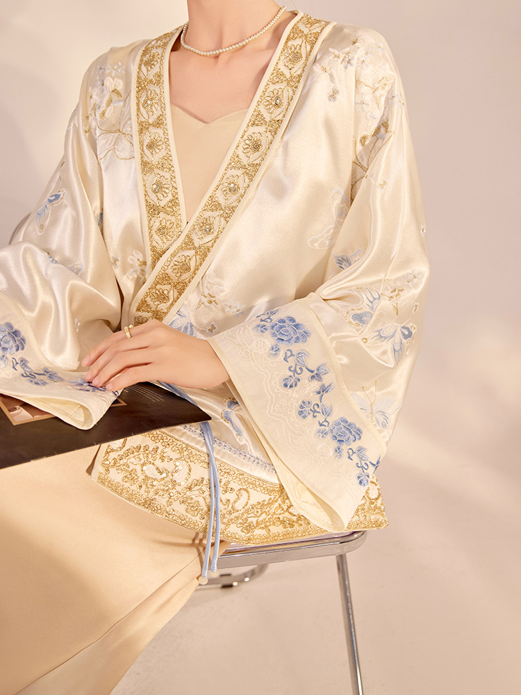 2026 Spring High end New Chine - Embroidery Jacket ulasan dan harga