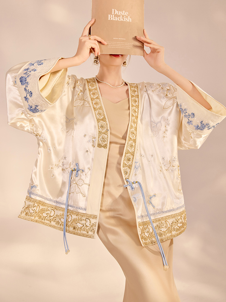 2026 Spring High end New Chine - Embroidery Jacket ulasan dan harga