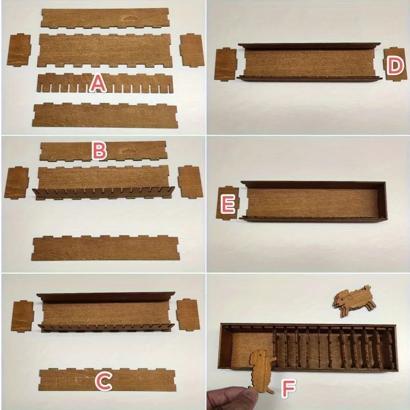 2026 Wooden Rabbit Spool Set w - Embroidery Cat ulasan dan harga