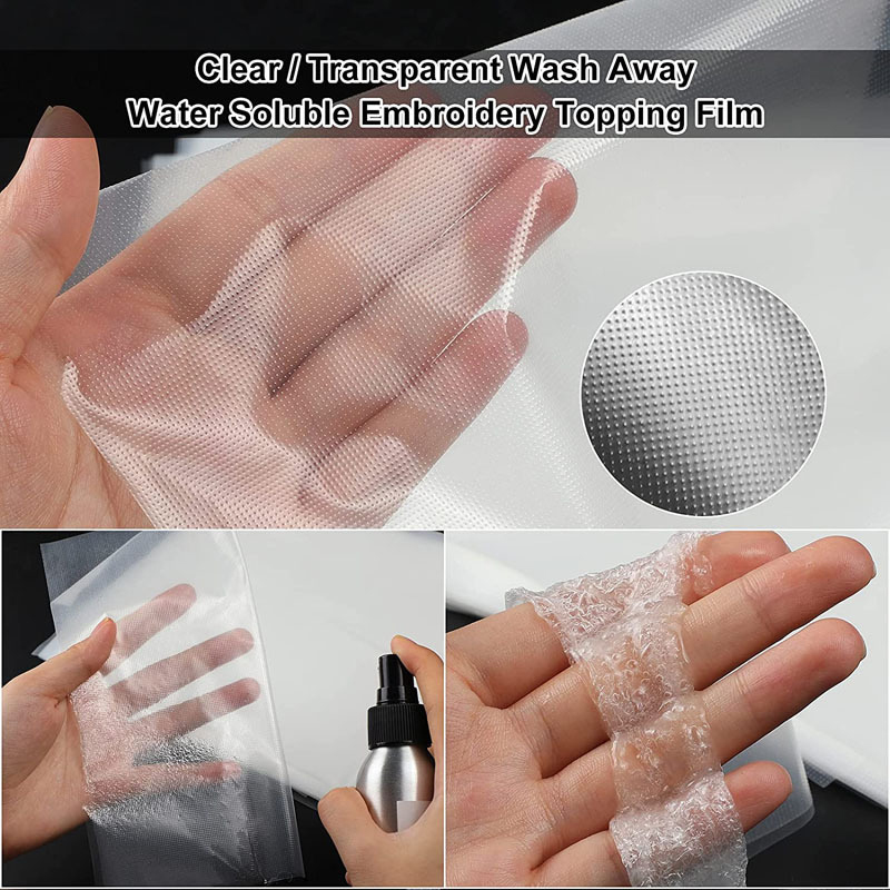 PVA Water Soluble Film Embroid - Water Soluble Stabilizer ulasan dan harga