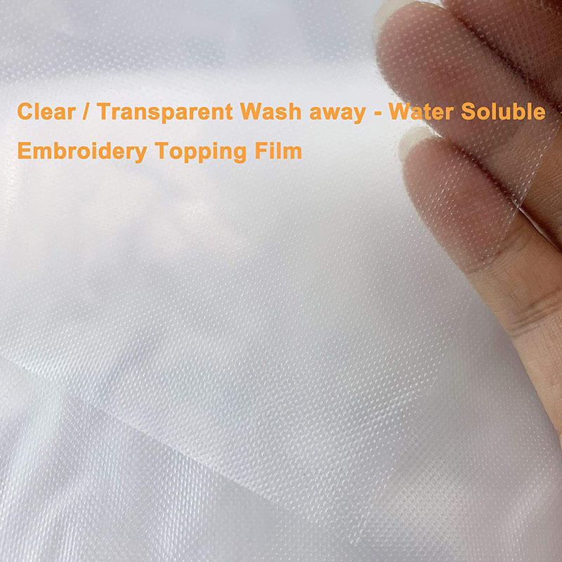PVA Water Soluble Film Embroid - Water Soluble Stabilizer ulasan dan harga