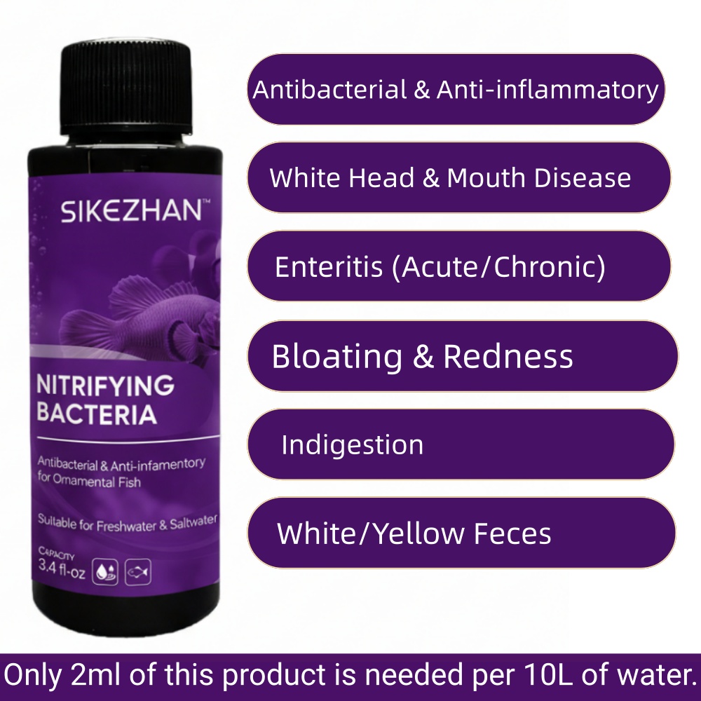 SIKEZHAN Fish Disease Treatmen - Water Soluble Stabilizer ulasan dan harga