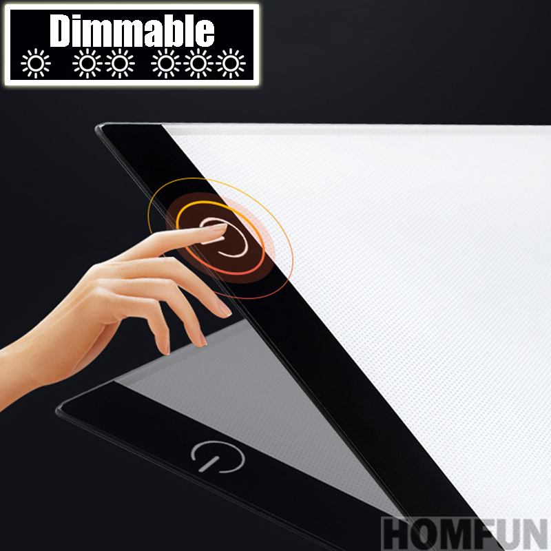 Dimmable ! Ultrathin A4 LED Li - Embroidery Uk ulasan dan harga