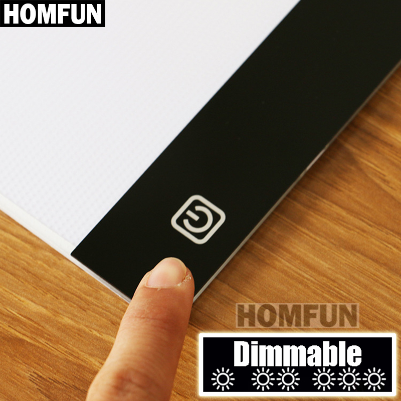 Dimmable ! Ultrathin A4 LED Li - Embroidery Uk ulasan dan harga