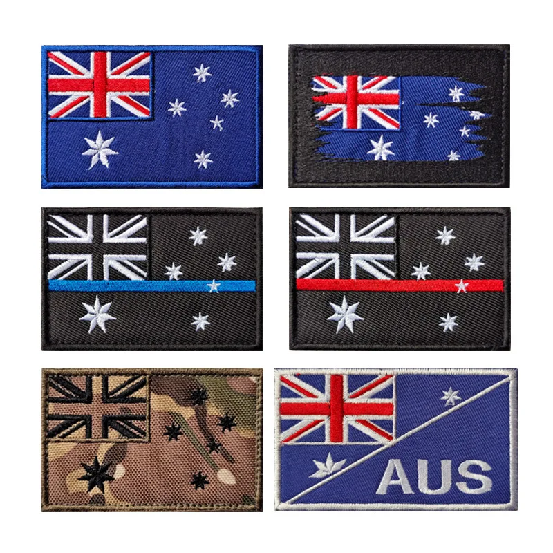 Australia Flag IR Reflective P - Embroidery Uk ulasan dan harga