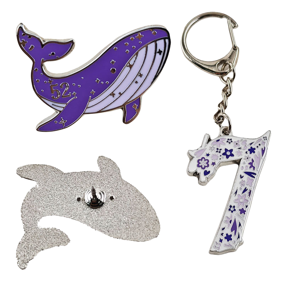 Kpop ARMY 52 Hertz Lonely Whal - Embroidery Whale ulasan dan harga