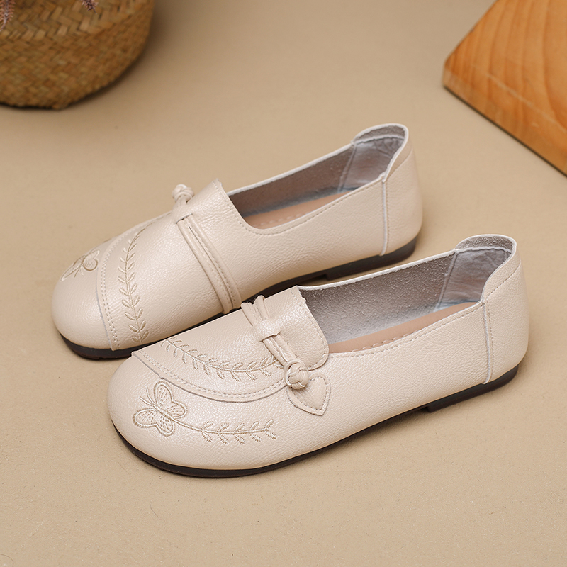 Ladies' mother's shoes, elderl - Embroidery Shoes ulasan dan harga