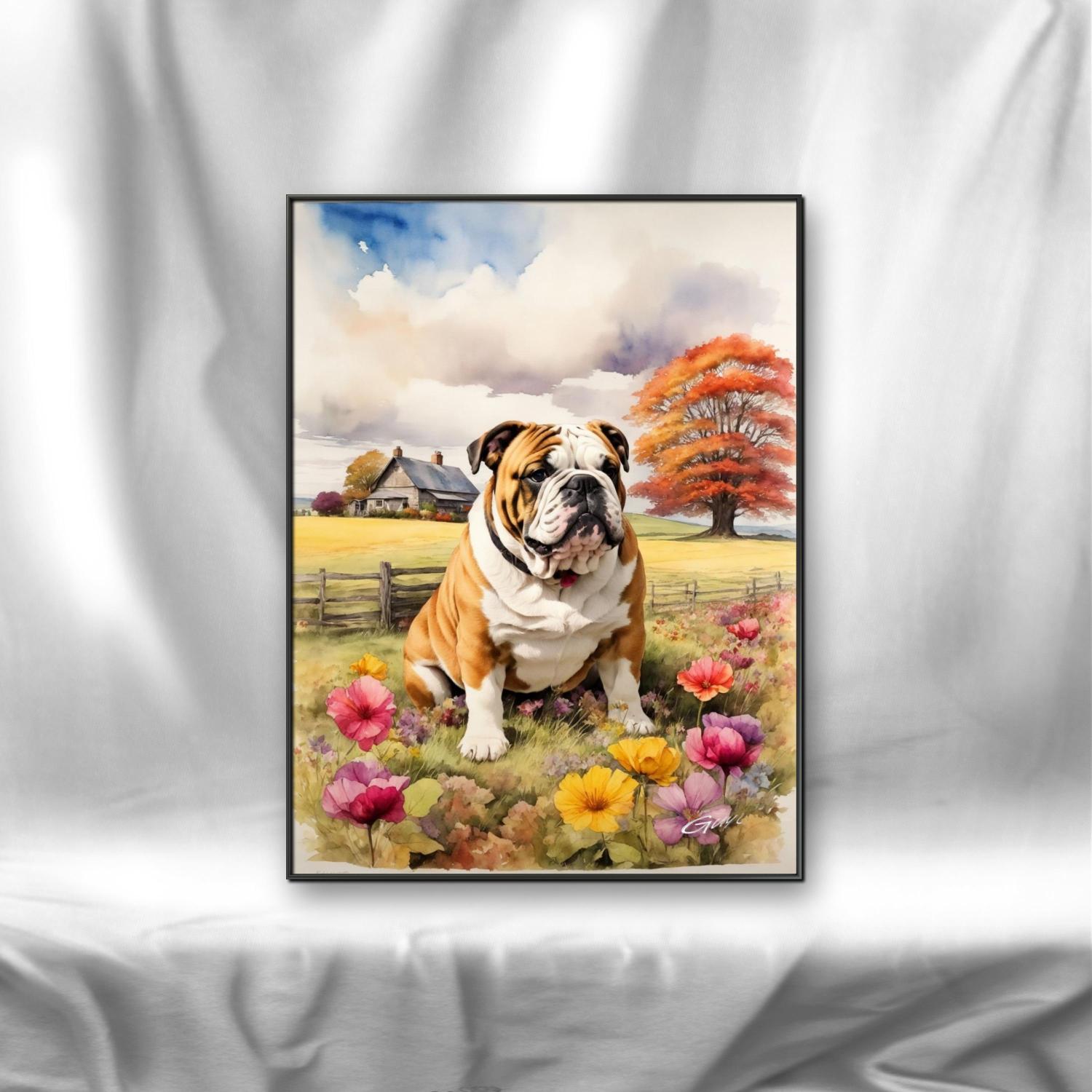 Dog-themed 5D Diamond Art Pain - Embroidery Uk ulasan dan harga