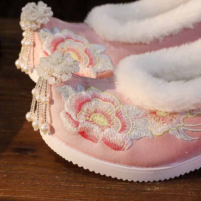 Women`s Plus Size 41# Hanfu Em - Embroidery Shoes ulasan dan harga