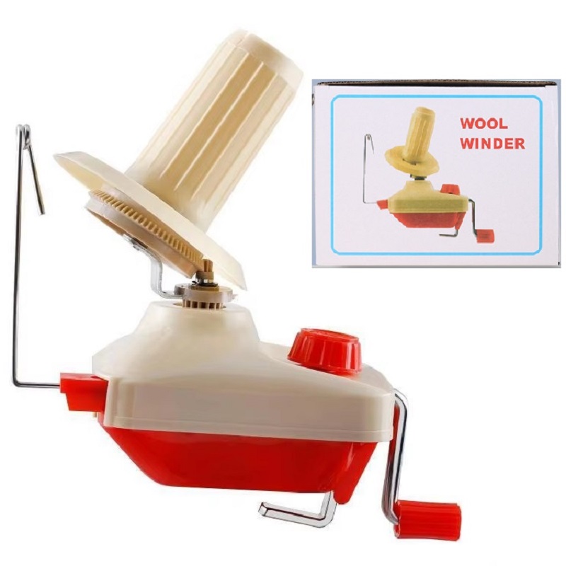 Red Needlecraft Yarn Ball Wind - Embroidery Operator ulasan dan harga
