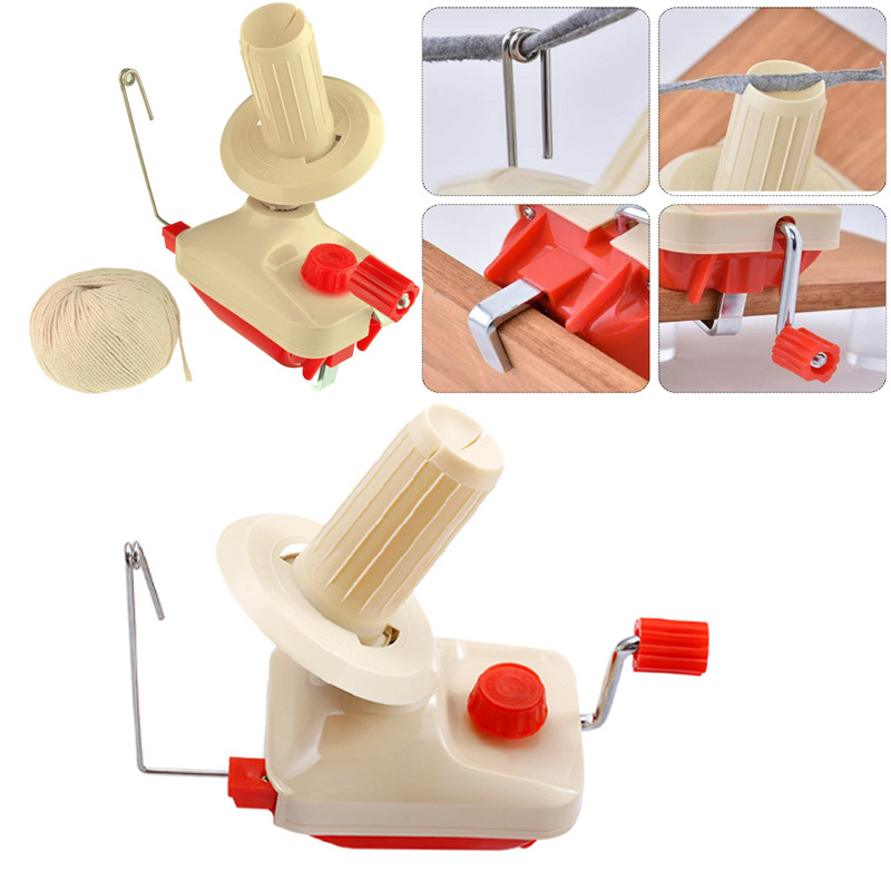 Red Needlecraft Yarn Ball Wind - Embroidery Operator ulasan dan harga