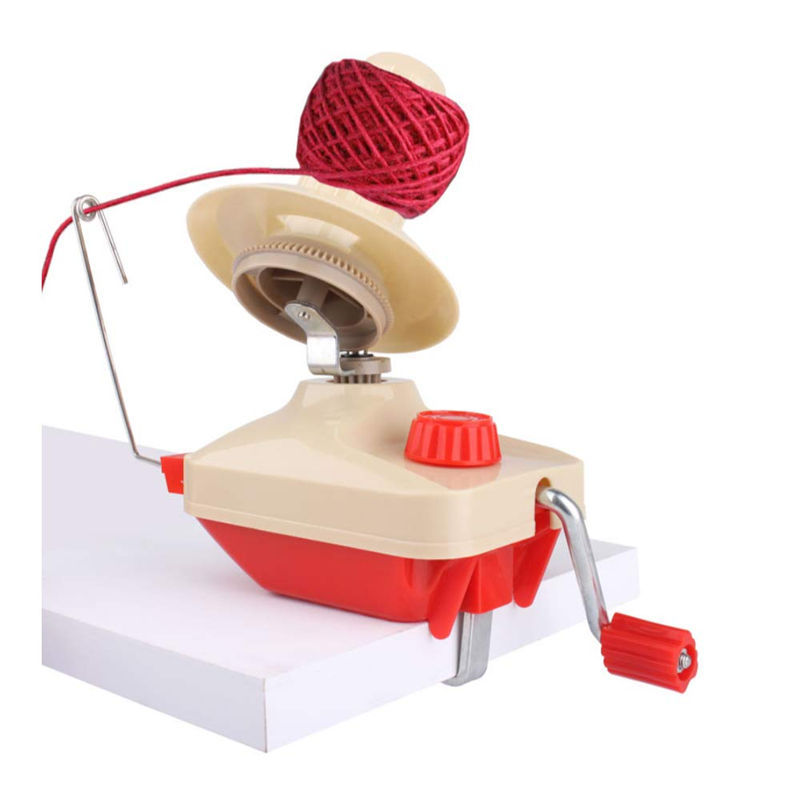 Red Needlecraft Yarn Ball Wind - Embroidery Operator ulasan dan harga
