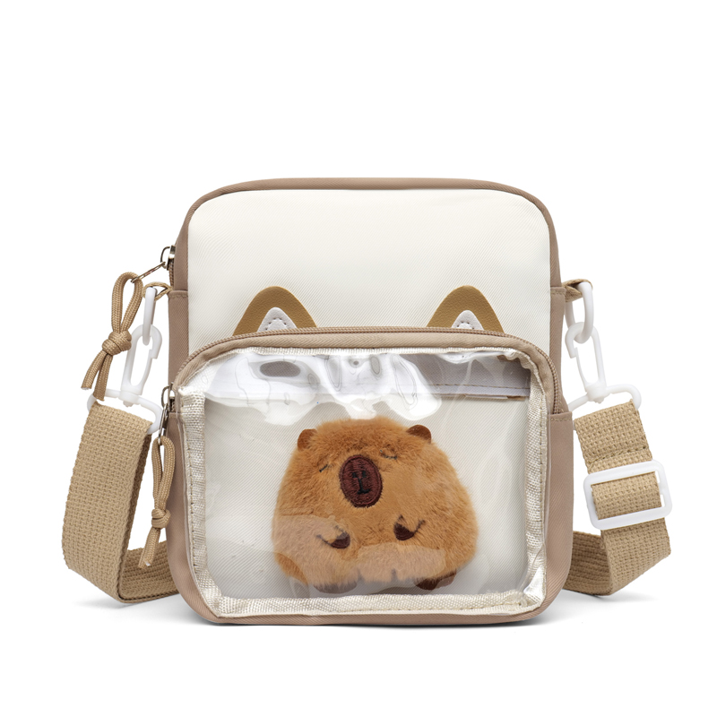 Cute Cat Shoulder Bags for Gir - Embroidery Cat ulasan dan harga