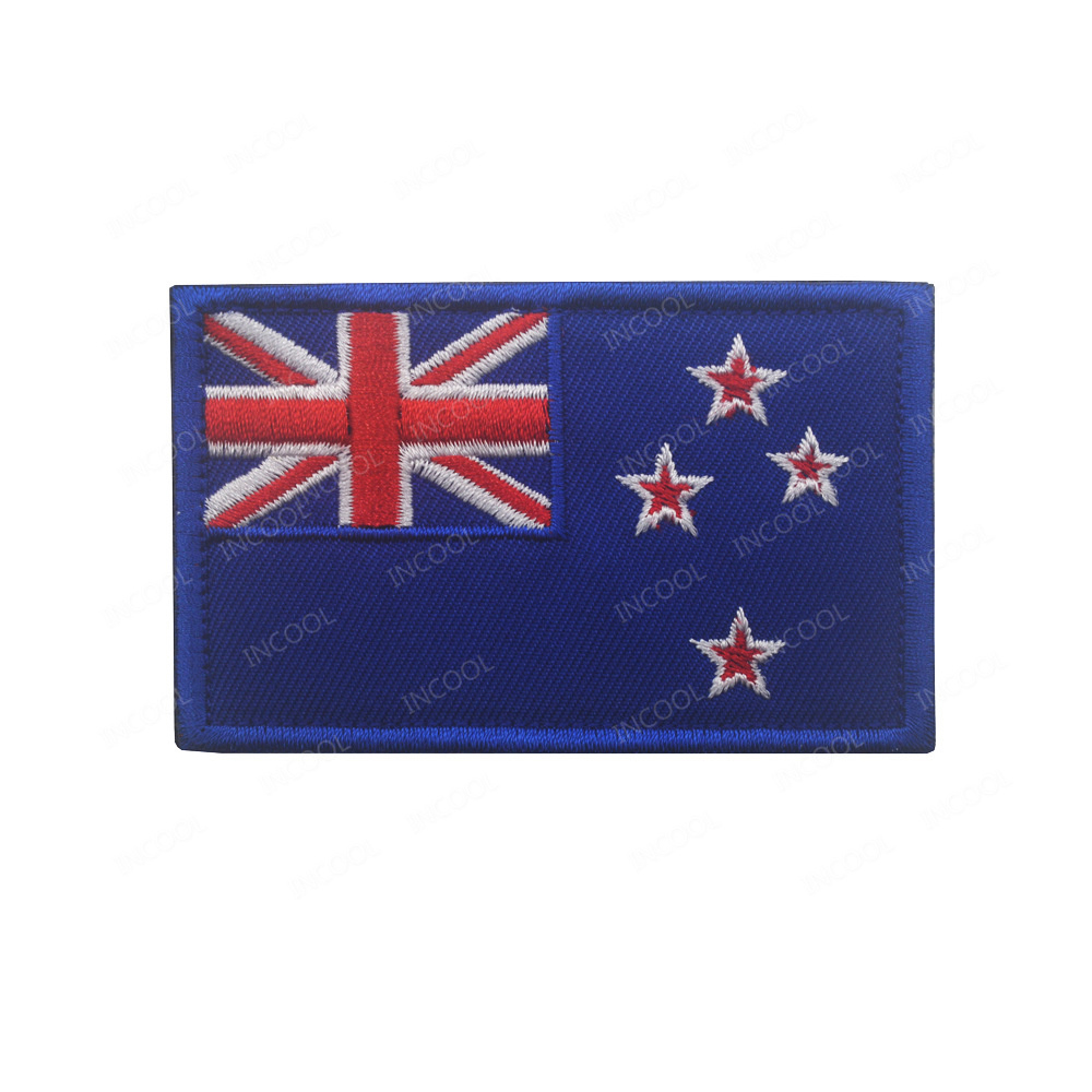 Embroidered Flag Patches New Z - Embroidery Uk ulasan dan harga