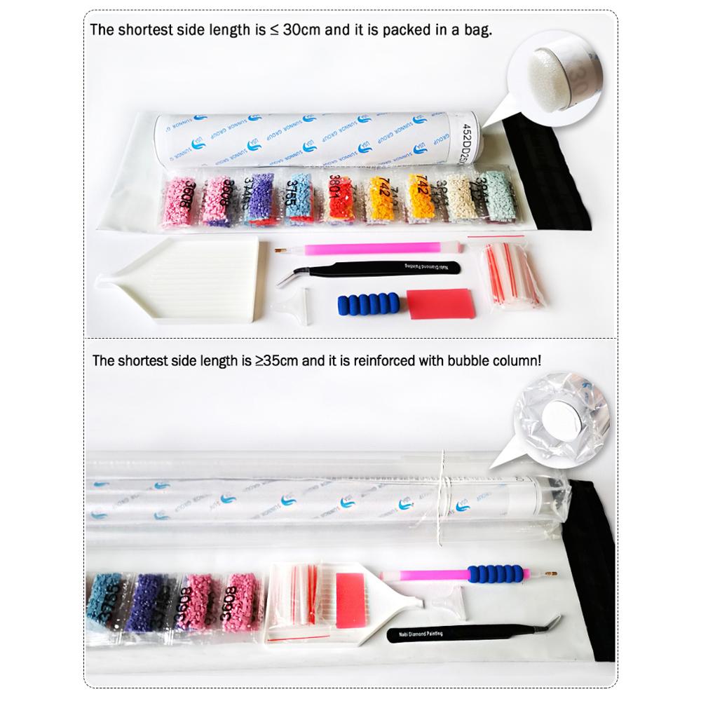 1PC frameless  Full Square Rou - Embroidery Uae ulasan dan harga