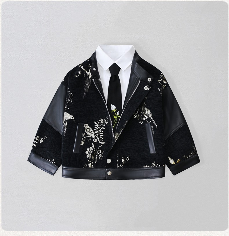 Gentleman Kids Embroidery Moto - Embroidery Jacket ulasan dan harga