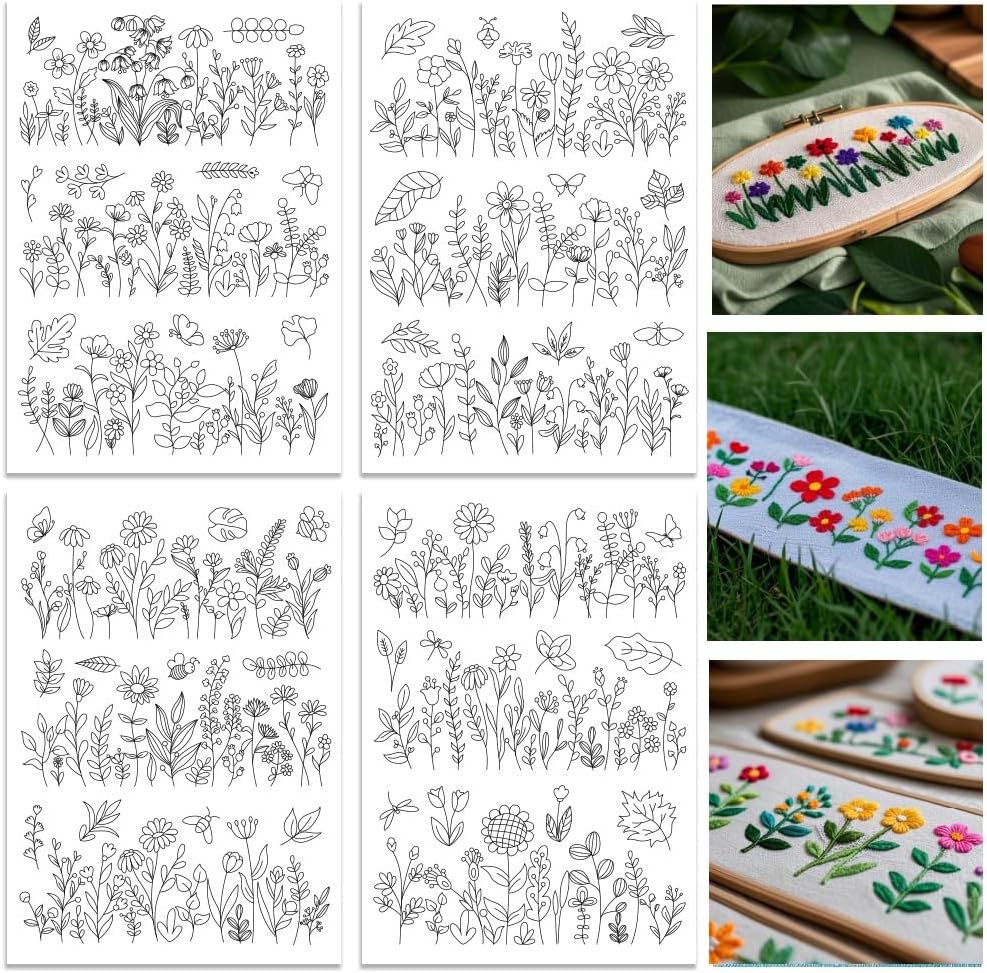 Water Soluble Embroidery Patte - Water Soluble Stabilizer ulasan dan harga