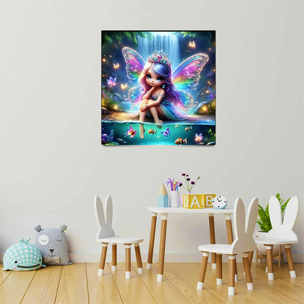 Momoart Girl Diamond Mosaic Po - Embroidery Uae ulasan dan harga