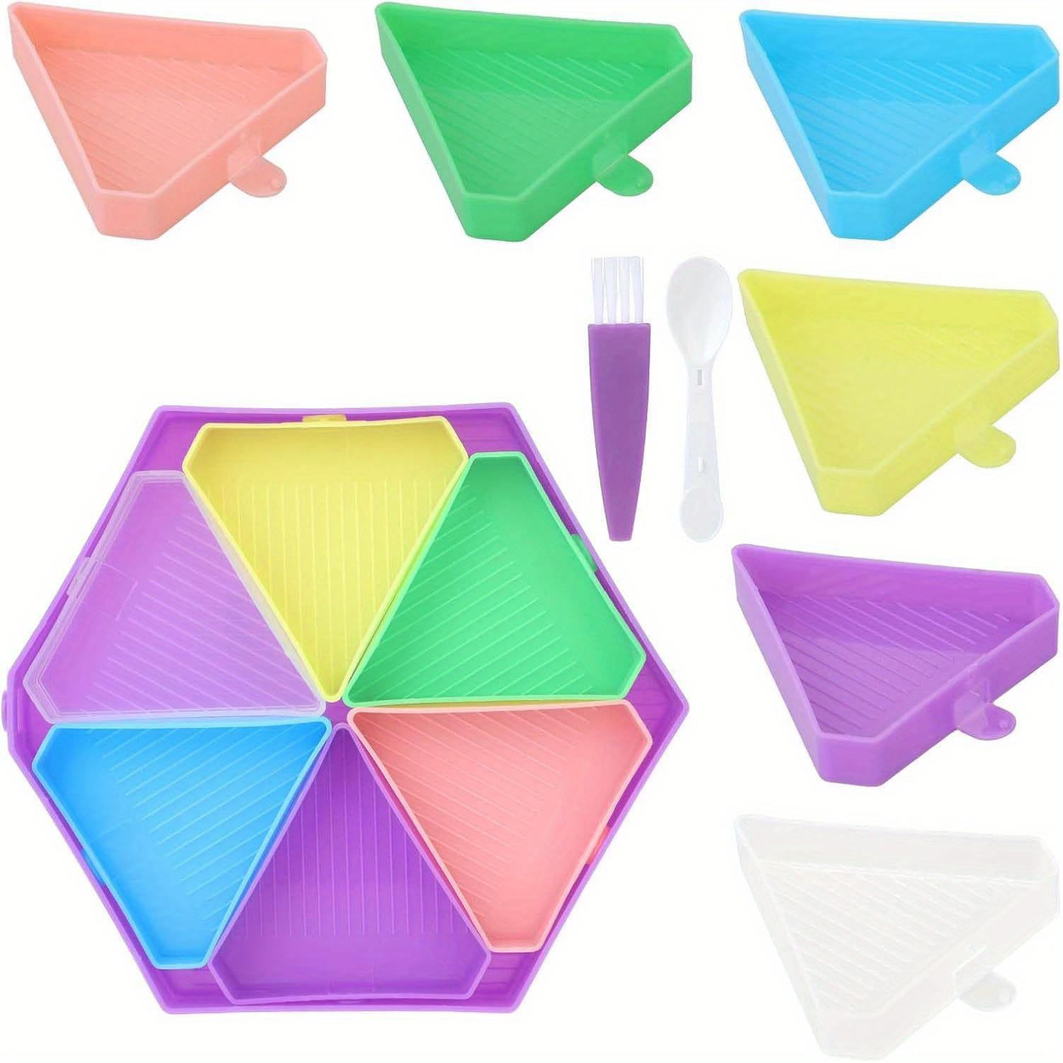 9PCS New Diamond Painting Tray - Embroidery Uae ulasan dan harga