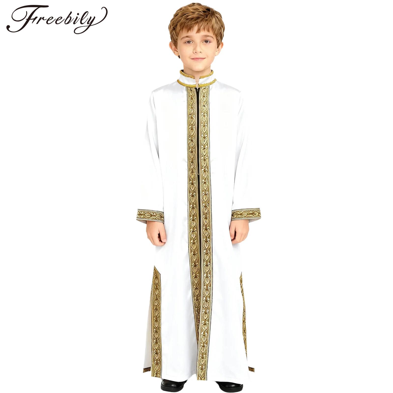 Boys Gold Embroidery Maxi Musl - Embroidery Jacket ulasan dan harga