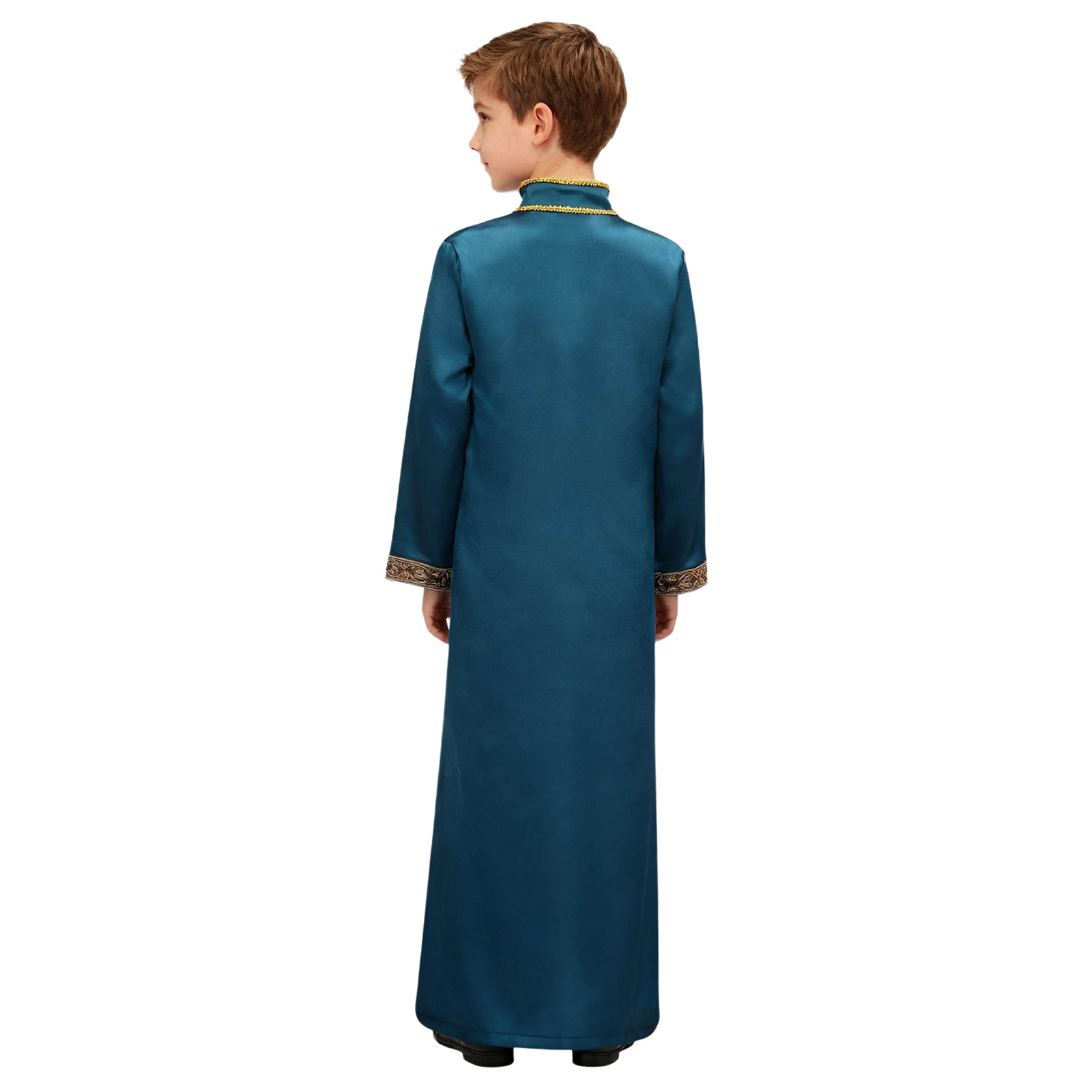 Boys Gold Embroidery Maxi Musl - Embroidery Jacket ulasan dan harga