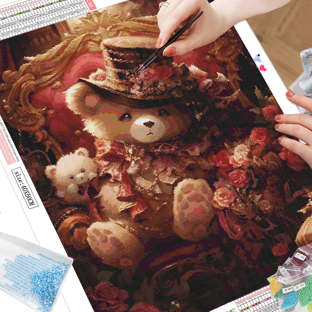 Frameless, Cartoon Diamond Pai - Embroidery Uae ulasan dan harga