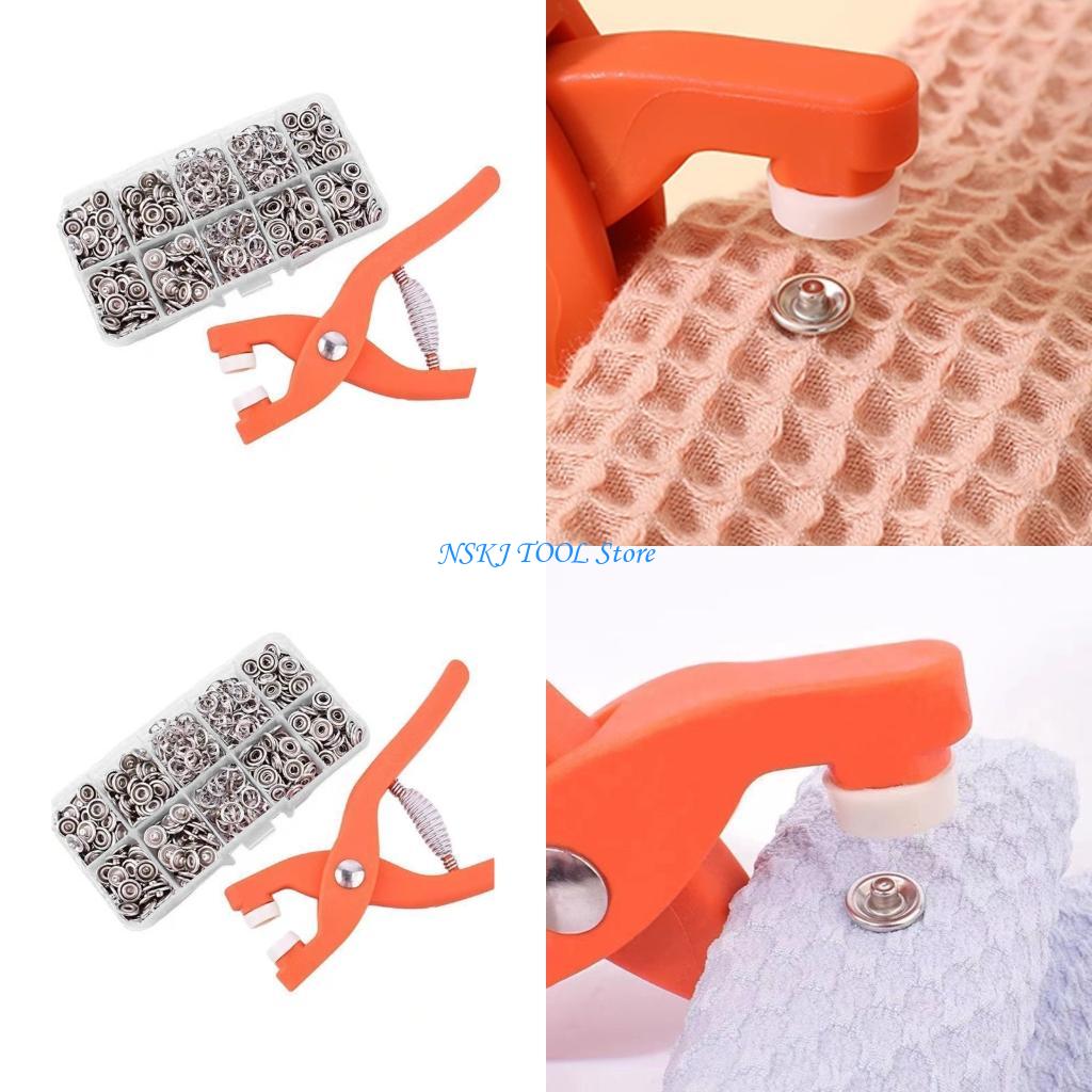L8RC Metal Button Press Set Wi - Embroidery Operator ulasan dan harga
