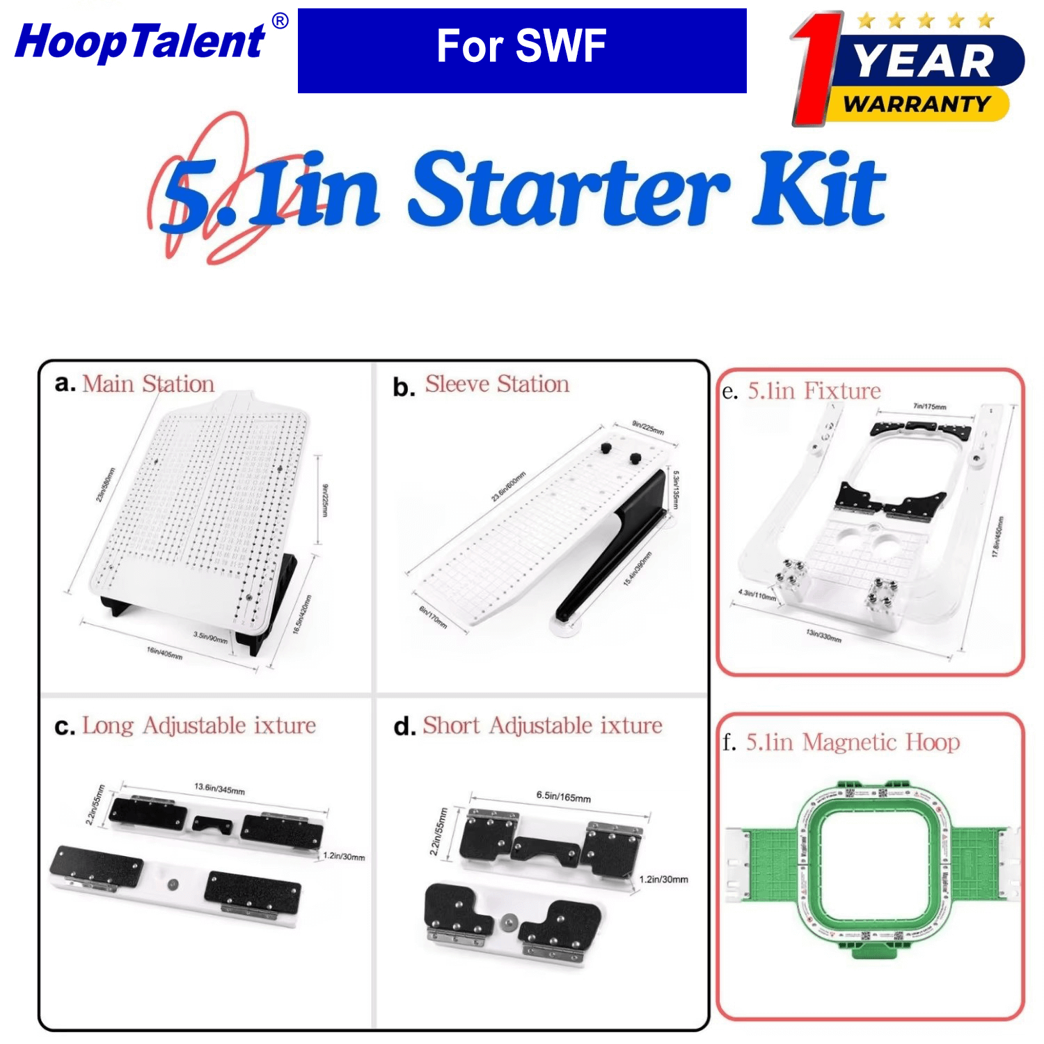 HoopTalent Hooping Station Sta - Embroidery Uk ulasan dan harga