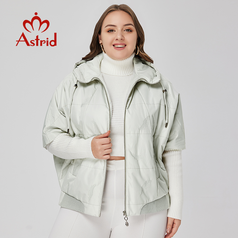 Astrid 2022 Spring Women Parka - Embroidery Jacket ulasan dan harga