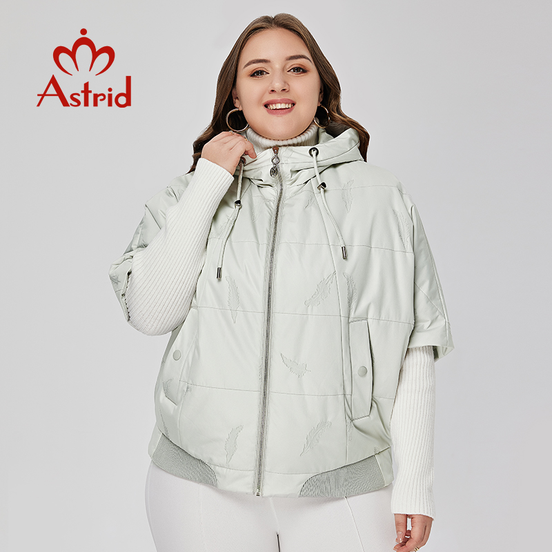 Astrid 2022 Spring Women Parka - Embroidery Jacket ulasan dan harga