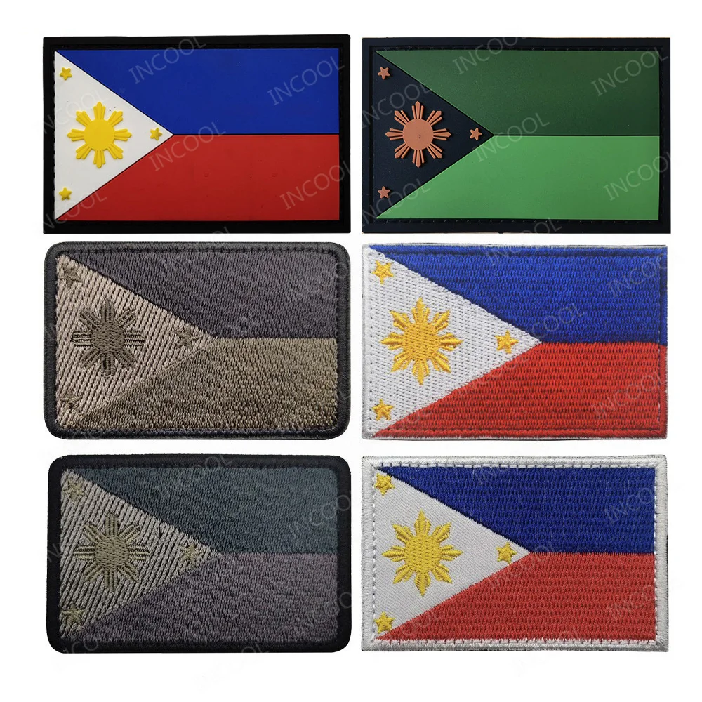 Philippines Flag Embroidered P - Embroidery Uk ulasan dan harga